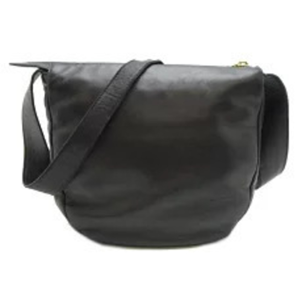 Loewe Bag Crossbody Leather Black Shoulder Black